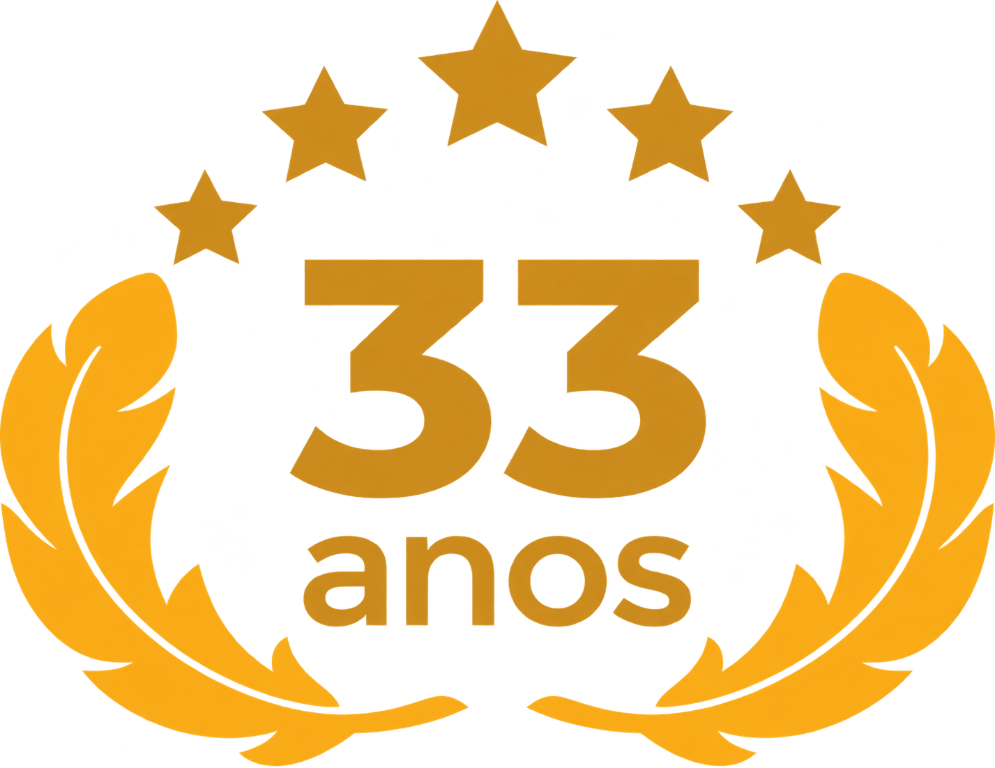 Selo 33 Anos - Silva Pinto Assessoria Contábil